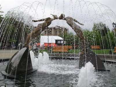Lovers Fountain - Kharkov Sights