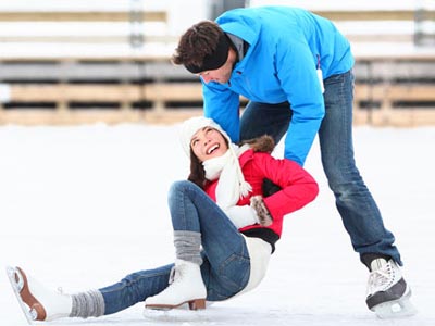 Skating - leisure time in Kharkiv city